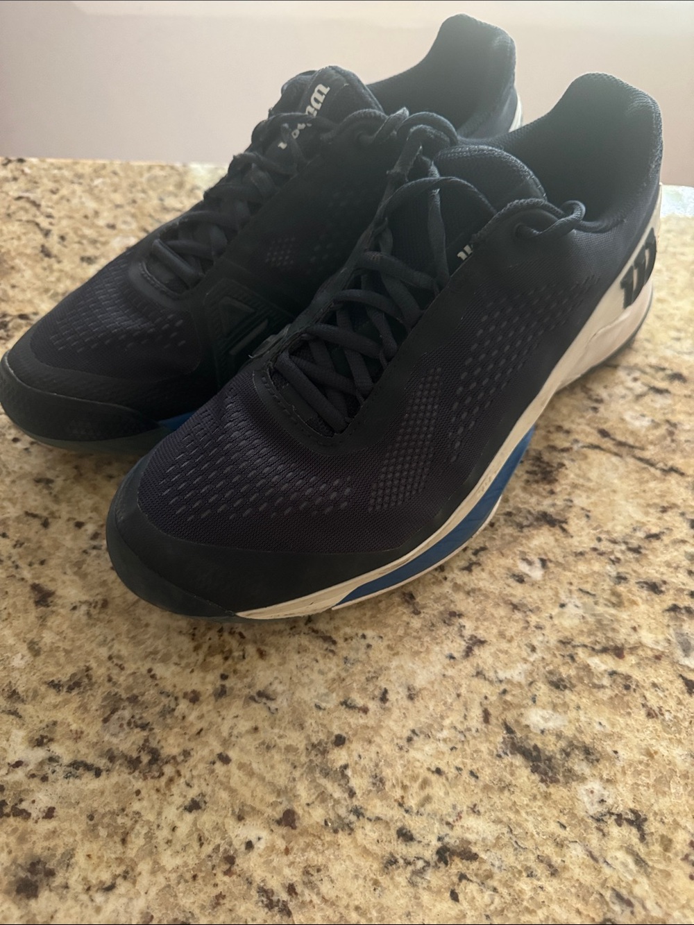 Wilson Men’s Navy and White Performance Tennis Sneakers